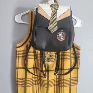 BoxLunch Plaid Knit Tank Top & Backpack Bundle